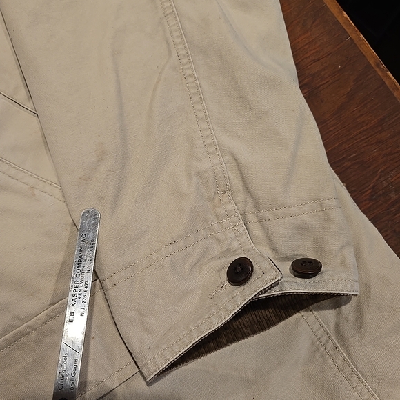 L.L. Bean Women's 2x Chore Coat Jacket Brown Corduroy Vintage - Picture 10 of 16